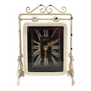 Antique Style White Metal Silk
Road Clock Company
Decorative Decor